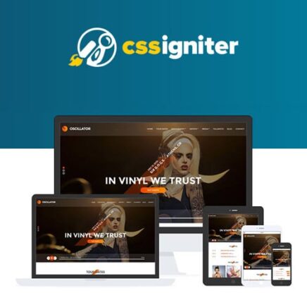 Css Igniter Oscillator Wordpress Theme