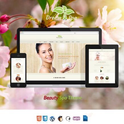 Dream Spa Salon Spa Wordpress Theme 1