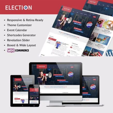 Election Political Wordpress Theme