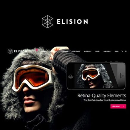 Elision Retina Multi Purpose Wordpress Theme