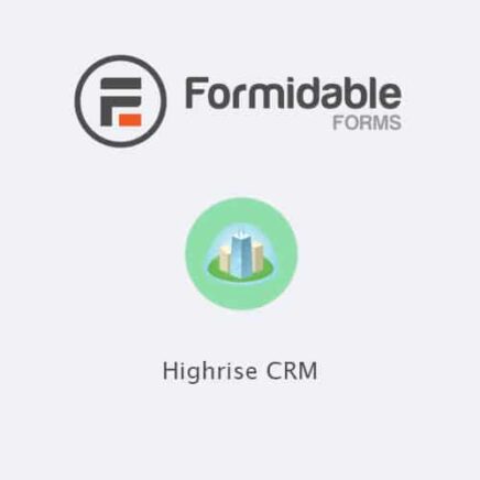 Formidable Forms Highrise Crm