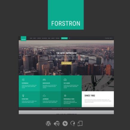 Forstron Legal Business Wordpress Theme