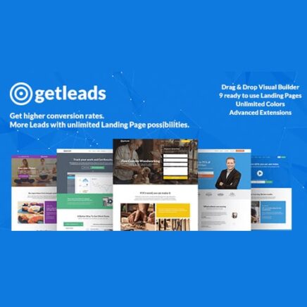 Getleads High Performance Landing Page Wordpress Theme