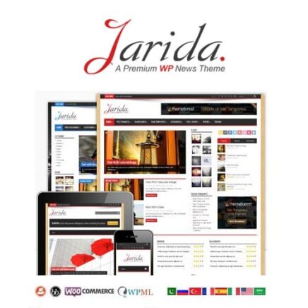 Jarida Responsive Wordpress News Magazine Blog 1