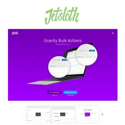 Jetsloth Gravity Forms Bulk Actions Pro