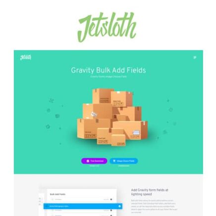 Jetsloth Gravity Forms Bulk Add Fields