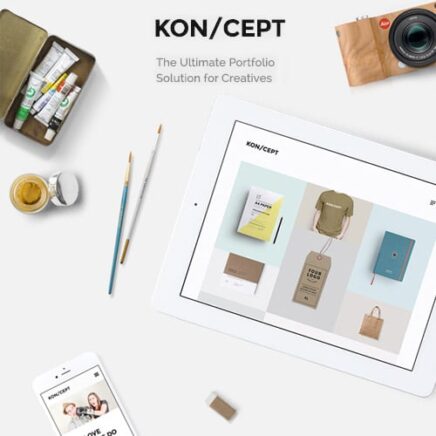 Kon Cept A Portfolio Theme For Creative People