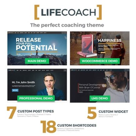 Life Coach Wordpress Theme