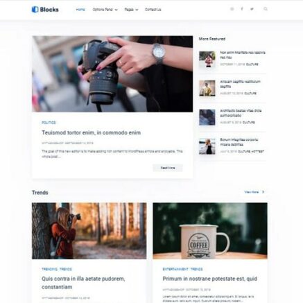 Mythemeshop Blocks Wordpress Theme