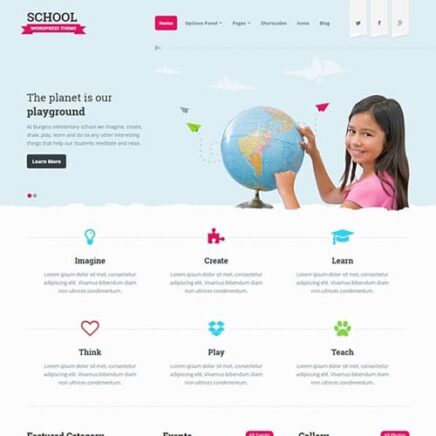 Mythemeshop School Wordpress Theme