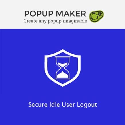 Popup Maker Secure Idle User Logout