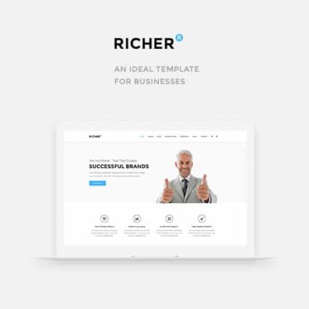 Richer Responsive Multi Purpose Theme