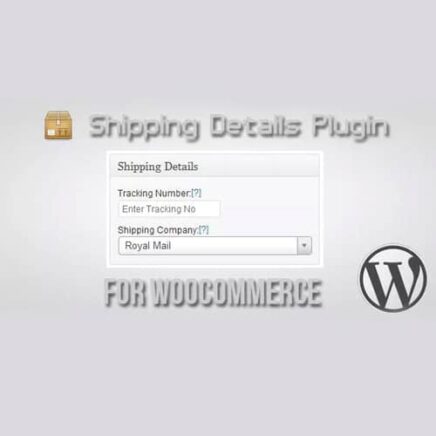 Shipping Details Plugin For Woocommerce