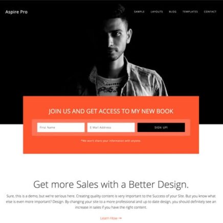 Studiopress Aspire Pro Genesis Wordpress Theme