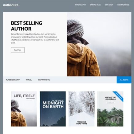 Studiopress Author Pro Genesis Wordpress Theme