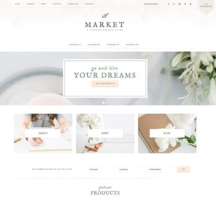 Studiopress Market Pro Genesis Wordpress Theme