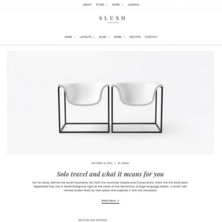 Studiopress Slush Pro Genesis Wordpress Theme