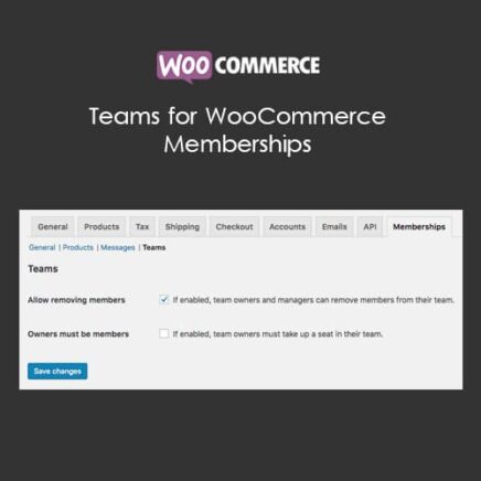 Teams For Woocommerce Memberships