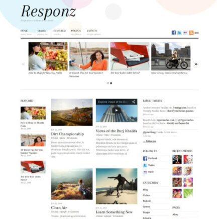 Themify Responz Wordpress Theme