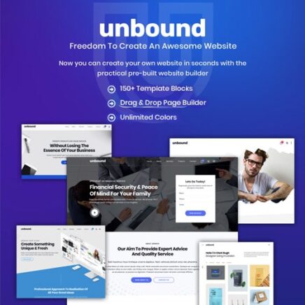 Unbound Business Agency Multipurpose Theme