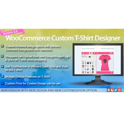 Woocommerce Custom T Shirt Designer