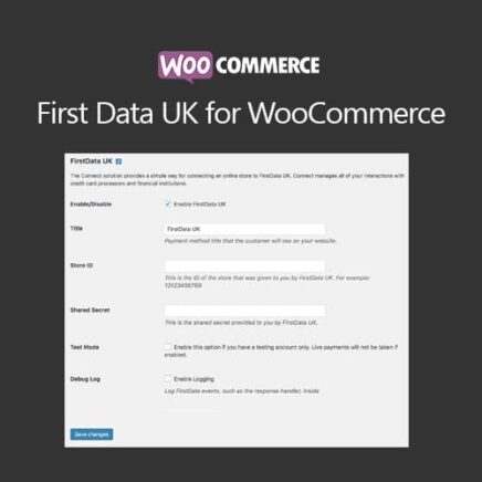 Woocommerce Firstdata Uk