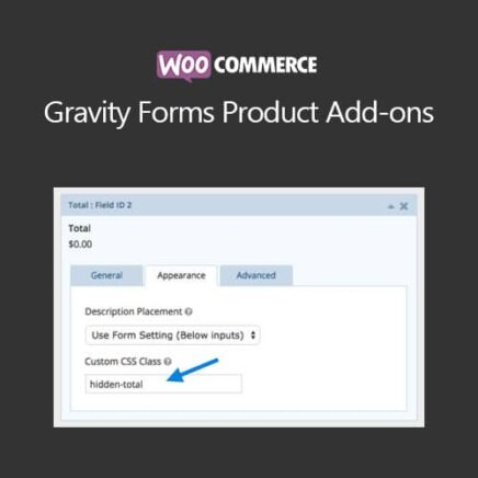 Woocommerce Gravity Forms Product Add Ons
