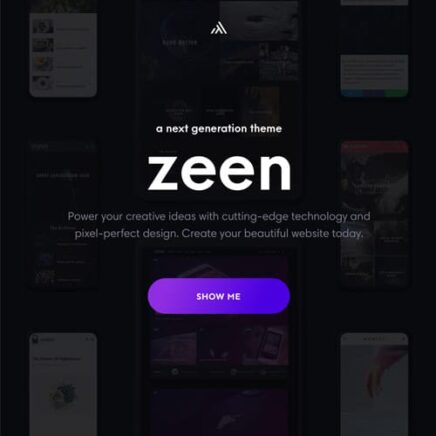 Zeen Next Generation Magazine Wordpress Theme