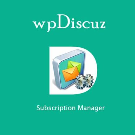 Wpdiscuz Subscription Manager