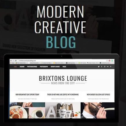 Brixton Blog A Responsive Wordpress Blog Theme