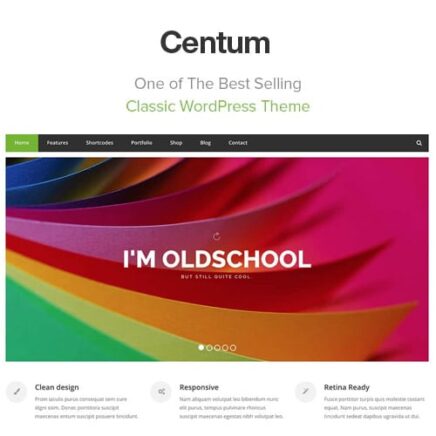 Centum Responsive Wordpress Theme