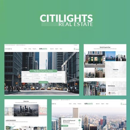 Citilights Real Estate Wordpress Theme