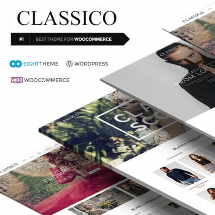Classico Responsive Woocommerce Wordpress Theme