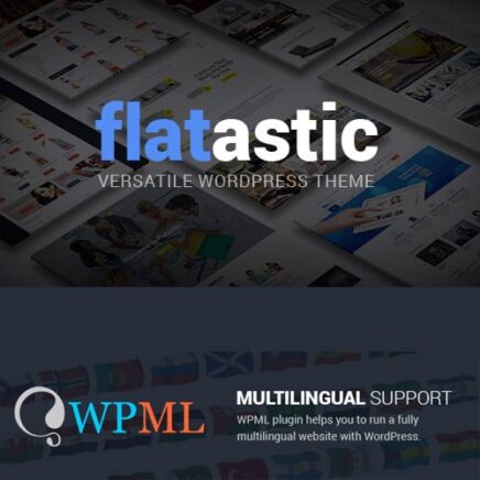 Flatastic Versatile Multi Vendor Wordpress Theme