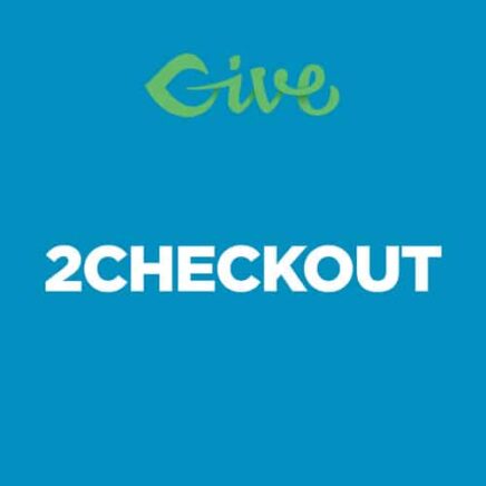 Give 2Checkout Gateway