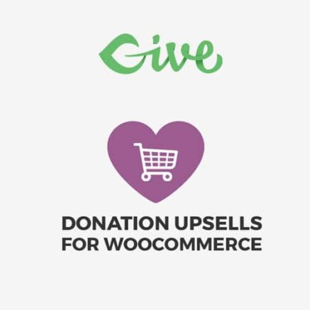 Give Donation Upsells For Woocommerce