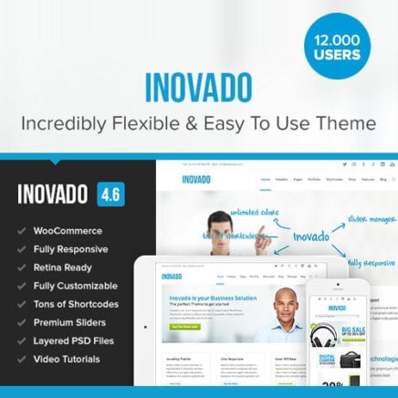 Inovado Retina Responsive Multi Purpose Theme