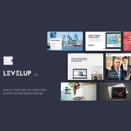 Levelup Responsive Creative Multipurpose Wordpress Theme