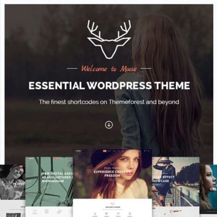 Moose Creative Multi Purpose Theme