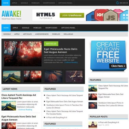 Mythemeshop Awake Wordpress Theme