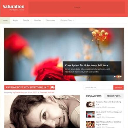 Mythemeshop Saturation Wordpress Theme