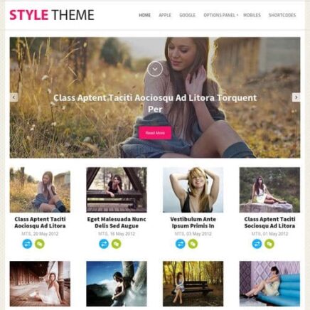 Mythemeshop Style Wordpress Theme