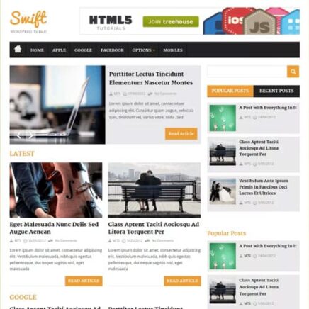 Mythemeshop Swift Wordpress Theme