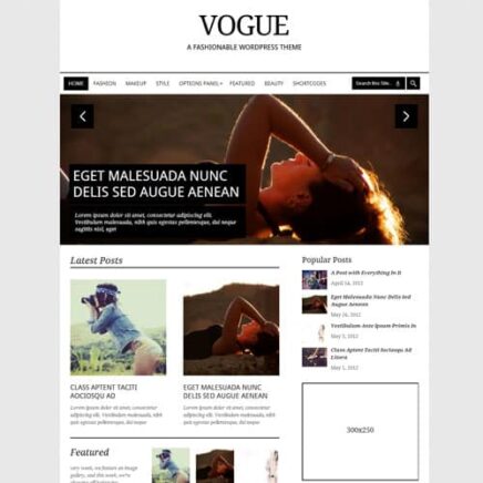 Mythemeshop Vogue Wordpress Theme