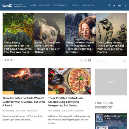 Mythemeshop Wordx Wordpress Theme