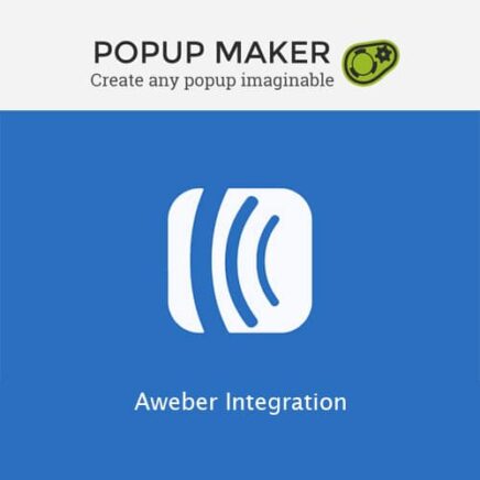 Popup Maker Aweber Integration