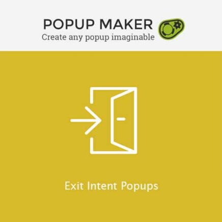 Popup Maker Exit Intent Popups