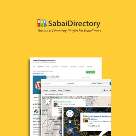 Sabai Directory Plugin For Wordpress