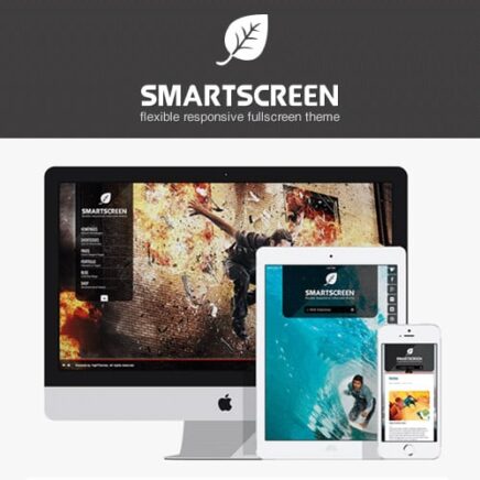 Smartscreen Fullscreen Responsive Wordpress Theme