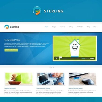 Sterling Responsive Wordpress Theme